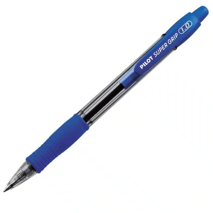 Caneta Super Grip 1.0 Azul Pilot