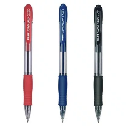 Caneta Super Grip 1.0 Preta Pilot