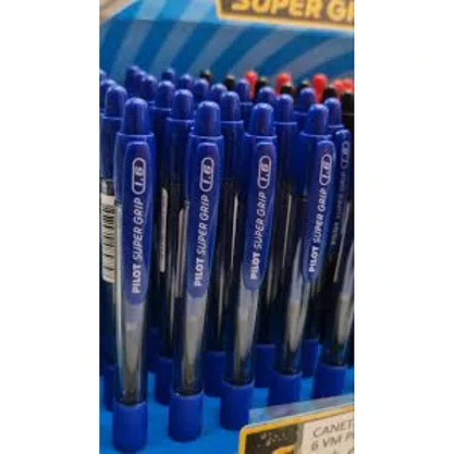 Caneta Super Grip 1.6 Azul Pilot