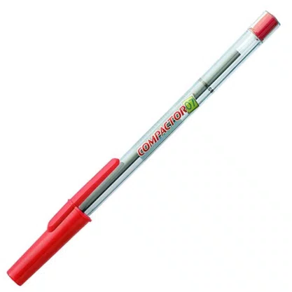 Caneta Vermelho 0.7 Unidade Compactor