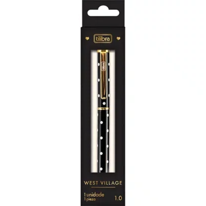 Caneta West Village Metal 1.0mm Tilibra