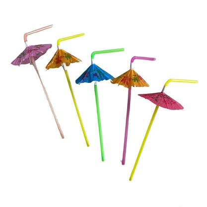 Canudo Guarda-Chuva Party C/ 12 Um
