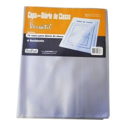 Capa Plástica para Diário de Classe Romitec