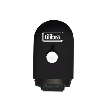Carimbo de Proteção de Dados Preto com Estilete  Tilibra