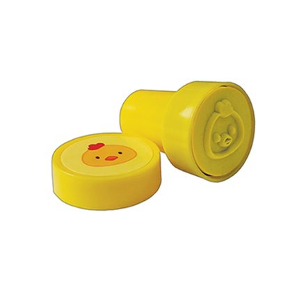 Carimbo Fun Amarelo Pintinho Animais Tilibra