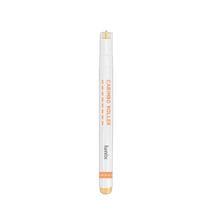 Carimbo Roller Laranja Tracejado Lunix Tilibra