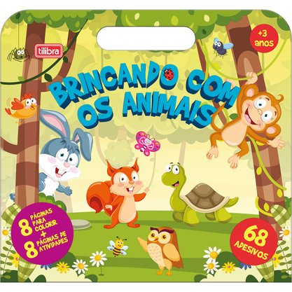 Cartilha de Atividades 8fls Animais Académie Tilibra