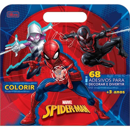 Cartilha de Atividades Homem-Aranha Spider-Man Tilibra
