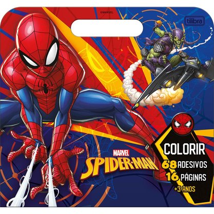 Cartilha de Atividades Homem-Aranha Spider-Man Tilibra