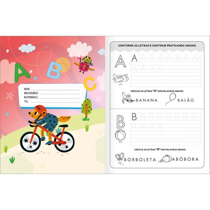 Cartilha de Atividades Letra de Forma - Alfabetização Académie Tilibra