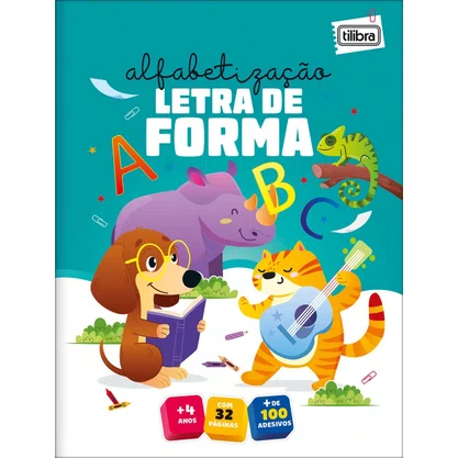 Cartilha de Atividades Letra de Forma - Alfabetização Académie Tilibra