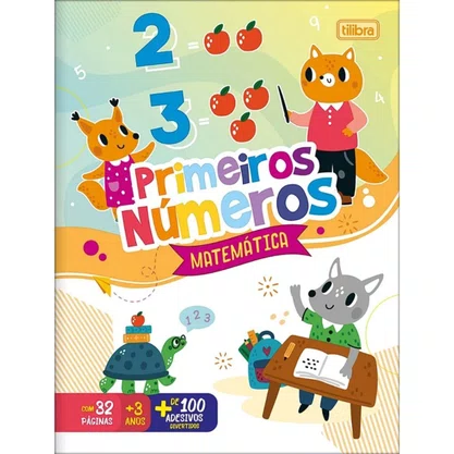 Cartilha Matemática Primeiros Números 16fls Tilibra