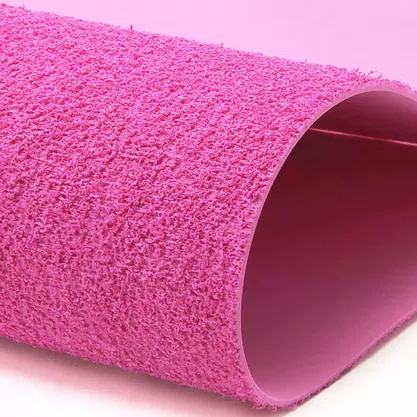 Cartolina EVA Atoalhado Rosa Escuro Unidade Seller