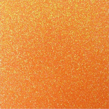 Cartolina EVA Glitter Laranja 40x60 Unidade Seller