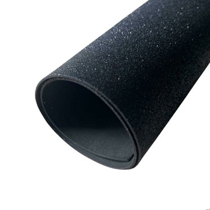 Cartolina EVA Glitter Preto 40x60 Unidade Seller
