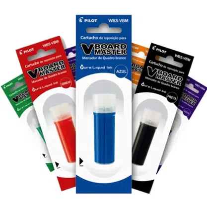 Cartucho de Para Quadro Branco Azul Master PILOT