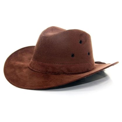 Chapéu Cowboy Marrom Adulto Ref. 254101