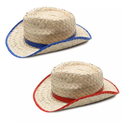 Chapéu De Palha Sortido Malandrinho Infantil Ref. 20