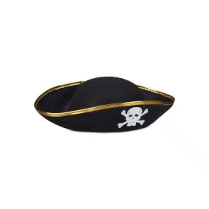 Chapéu Pirata Veludo Unidade