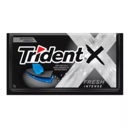 Chiclete Trident Fresh Intense 8g 21 Unidades Mondeléz