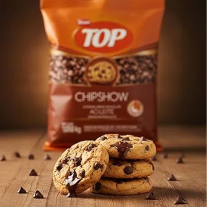 Chipshow Gotas de Chocolate Ao Leite 250g Top Harald
