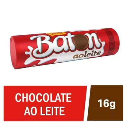 Chocolate Baton Ao Leite 16g Caixa 30 unidades Garoto