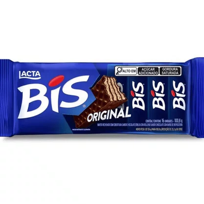 Chocolate Bis Ao Leite C/ 16 Unidades