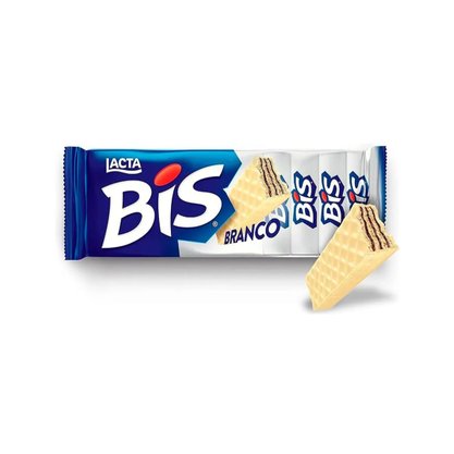 Chocolate Bis Branco C/ 16 Unidades
