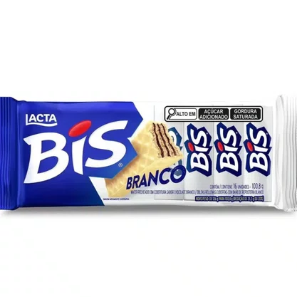 Chocolate Bis Branco C/ 16 Unidades