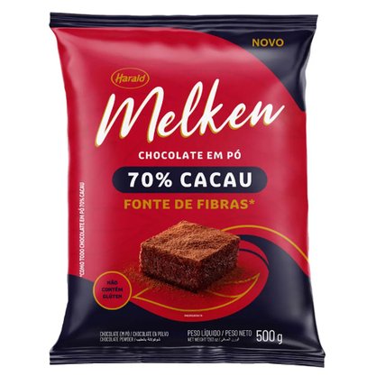 Chocolate Em Pó 500g Melken Harald