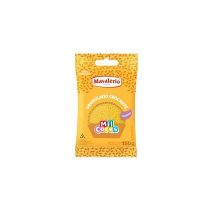 Chocolate Granulado Amarelo 150g Mavalerio