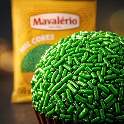 Chocolate Granulado Verde 150g Mavalerio