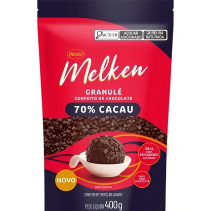 Chocolate Granulé 70% Cacau Melken 400g
