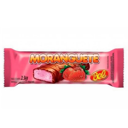 Chocolate Moranguete 13g Caixa 160 Unidades Bel