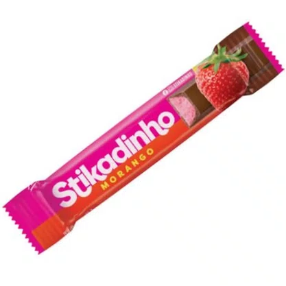 Chocolate Stikadinho Morango 12,3g Neugebauer