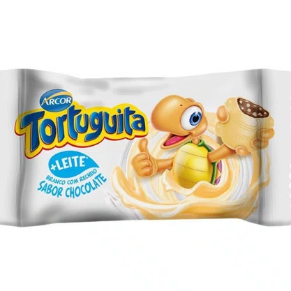 Chocolate Tortuguita Branca 15,5g Caixa 24 Unidades Arcor