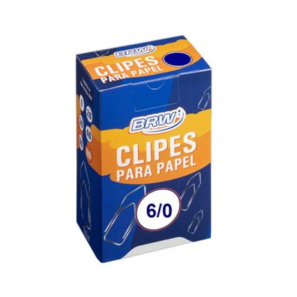 Clips Galvanizados 6/0 Com 500g BRW