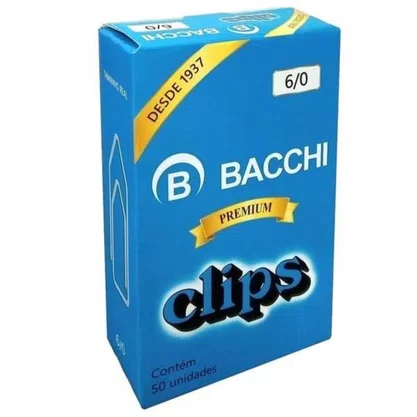 Clips N. 6/0 Bacchi C/ 50un