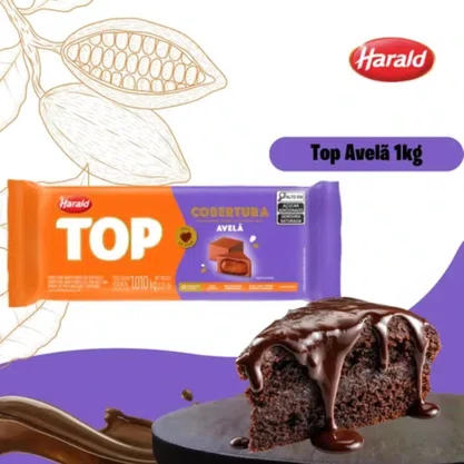 Cobertura Chocolate Ao Leite Top C/ Avela Harald 1,010 Kg
