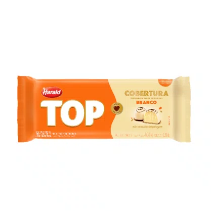 Cobertura Chocolate Branco Top Harald 500g