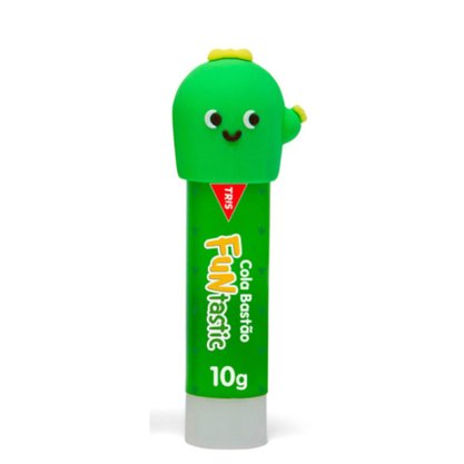 Cola Bastão 10g Cacto Verde Funtastic Tris