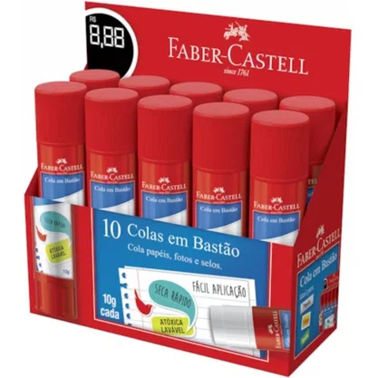 Cola Bastão 10g Faber-Castell