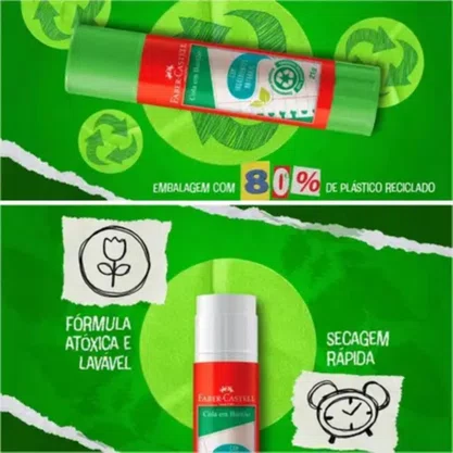 Cola Bastão 21g Faber-Castell