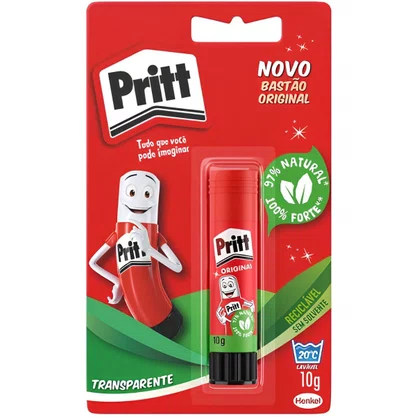Cola Bastão Branca 10g Pritt