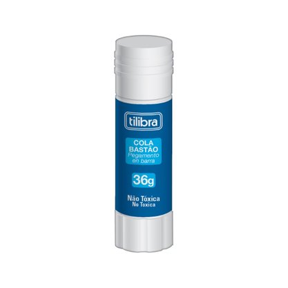 Cola Bastão Branca 36g Tilibra
