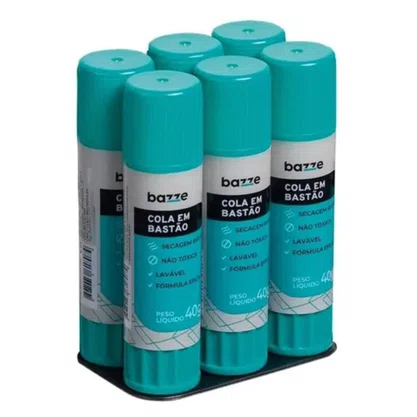 Cola Bastão Branca 40g Bazze