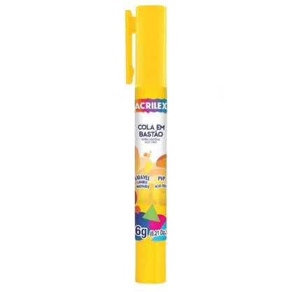 Cola Bastão Canela Acrilex 6g
