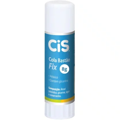 Cola Bastão Escolar Unidade 8g CIS