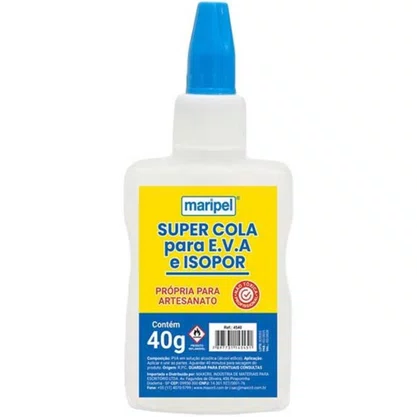 Cola Isopor Líquida 40g Maripel