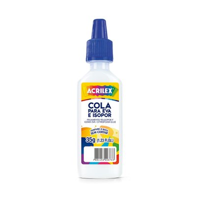 Cola Para E.V.A. e Isopor Líquida 35g Acrilex